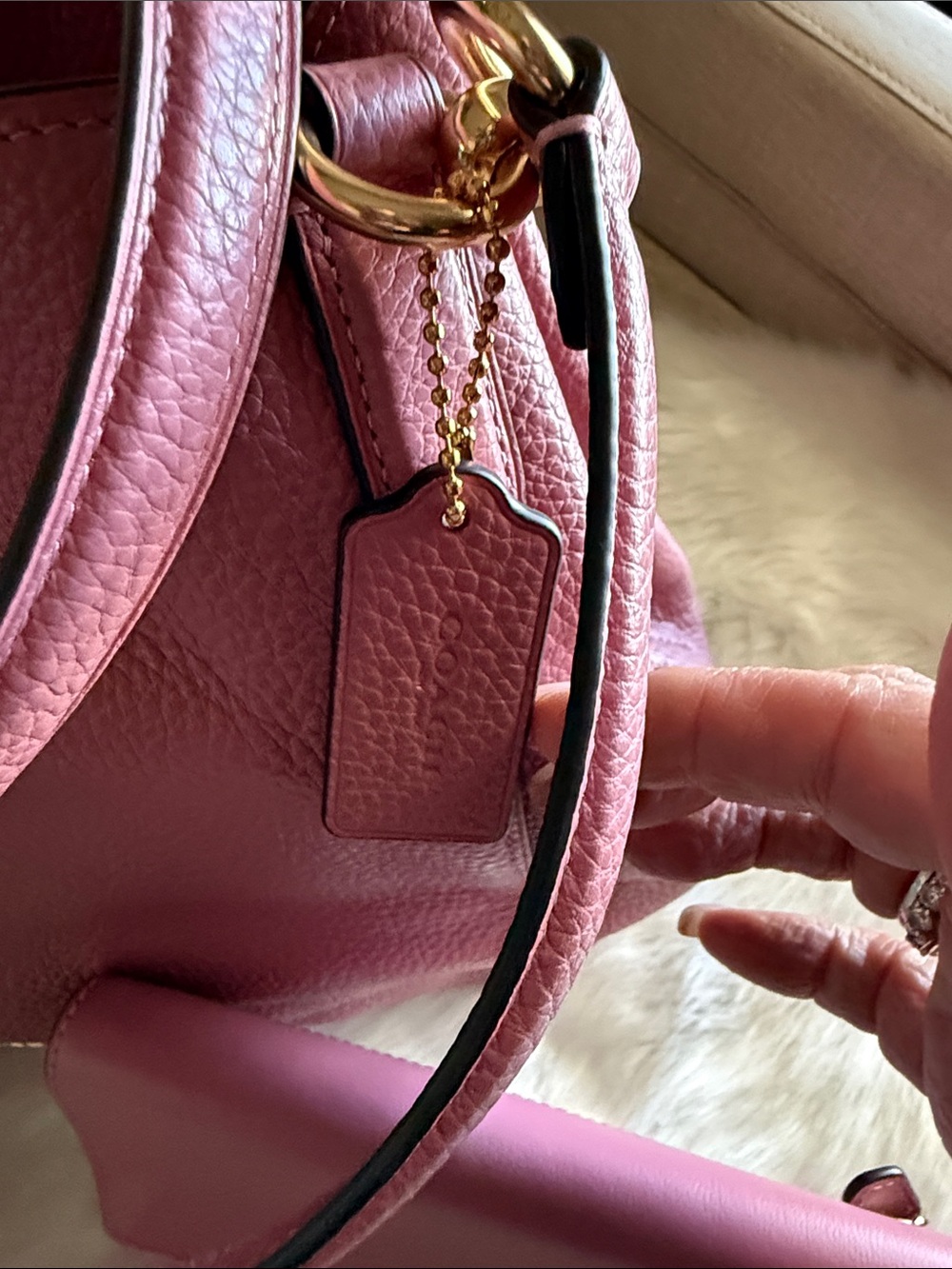 Coach Erin Peony Shoulder Bag, Coach Slim Envelope Peony Wallet & Coach Cosmetic - Picture 7 of 11